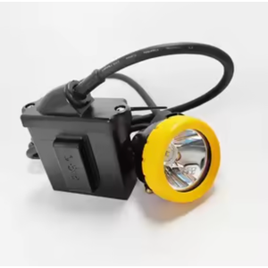 Safety Mining Light Coal Mining Lights with Charger, 1+2 LED Waterproof Head Torch 6000 mAh Approved Mining Lamp Headlight Explosion Proof Cap KL6M(H) Hunting Camping Mining Headlamp