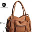 Women's Large Tote Bag City Tote Bag Purse with Zipper Women Vegan Leather Hobo Handbags with Adjustable Strap