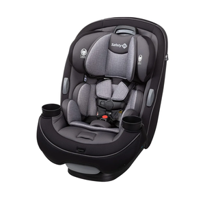 Safety 1st Grow and Go All-in-One Slim Convertible Car Seat, Rear Facing, 5-40 lbs, Forward Facing (30–65 lbs), High Back Booster Seat 40-100 pounds, Harvest Moon