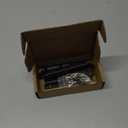 12pcs 2020 Straight Connector Corner Bracket Joint Plate 2020 Hardware T-Slotted Accessories V-Slot with Screws for 8020 Aluminum Profile 3D Printer Accessories Black (20B)