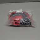 Ramede 6 Pairs Women Fishnet Thigh High Stockings Waist Tights Bow Patterned Fishnet Leggings Pantyhose for Halloween (Small-Medium, Black Red and White)