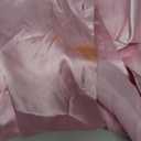 Ekouaer Womens Satin Pajamas Set Button Down 2 Piece Silk Pjs Shorts Set Ruffle Lingerie Notch Collar Sleepwear Pink M