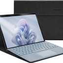 Omnpak Microsoft Surface Pro 11/10/9 Case, Lightweight Protective, Multiple Angle, Stylus Holder, Designed for Surface 11th Edition AI 2024/Pro 9 5G 13" 2022, Compatible with Type Cover Keyboard (Black)