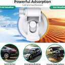 Starlink Mini Car Mount, Starlink Mini Suction Cup Mount Kit, [Freely Installation - Strong Suction] Suitable for Stable Satellite Signal in Interior/Exterior Glass, Car Roof, RV, Boat