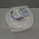 118" TV Cord Hider for Wall Mounted TV, Selfadhesive Wall Cable Hider for 2-3 Cords, Flexible Silicone White Cord Covers Wire Hiders for Cords on Wall,Babyproof Cable Concealer Racewasy Management