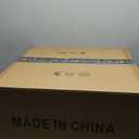 20" Brown Fandelier Ceiling Fans with Lights, Boho Rattan Ceiling Fan with Light Remote Control, Caged Mid-Century Modern with 6 Speeds for Bedroom, Nursery, Living Room