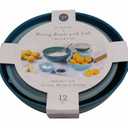 12 Piece Mixing Bowls With Lids, 6Bowls&5Lids