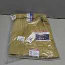 Izod Men's American Chino Flat Front Straight Fit Pant (36W x 34L, Khaki)