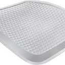 Gel Car Seat Cushion, Non-Slip & Breathable Automotive Chair Protector Pad, Comfortable Cooling Car Interior Seat Mat Accessories Universal for Sedans, SUV, Truck (Grey)