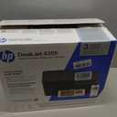 HP DeskJet 4355 Wireless All-in-One Color Inkjet Printer, Scanner, Copier, Best-for-Home, 3 Month Trial of Instant Ink Included, AI-Capable (AJ4Y0A) | Dual-band Wi-Fi with HP app and 4800 x 1200 dpi for printing, scanning and copying