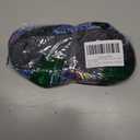 Besroad House Slippers for Women Men Comfy Barefoot Slippers Sock Furry Slip On House Shoes with Soft Rubber Sole for Bedroom Home Travel Yoga (7-7.5 Women/5.5-6 Men, Multi Ocean)