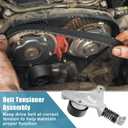 uxcell Belt Tensioner Pulley Assembly No.1660128020/166200H021 for Toyota Camry 2007 Serpentine Tensioner