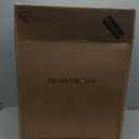 IRIS USA File Box, Plastic File Organizer with Lids for Letter/Legal File, Portable Document Box For Moving, Storage Bin with Durable and Secure Lid, Stackable Nestable BPA-Free, Black 35 Qt. 4 Pack