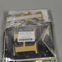 19PCS 75th Birthday Decorations for Men Women Vintage 1975 Party Decorations Banner Hanging Swirls, 75th Bday Backdrop Centerpieces Paper Fan Cake Topper, Balloon Sash, Cheers to 75 Years Party Set