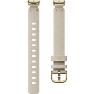 Fitbit Luxe,Leather Alternative Band,Pearl,Large