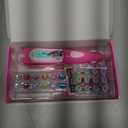 kidzkube Kids Hair Gem Stamper Kit, Bling Hair Jewels for Girls Toys, Quick Gems Hair Jeweler, Hair Styling Tool with Reusable Shining Diamonds, Birthday Gifts Toys for Girls Ages 3 4 5 6 8-12 (Pink)