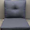 Greendale Home Fashions Outdoor 2-Piece Sunbrella Deep Seat Cushion Set, Spectrum Denim