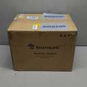 Bonsaii Safe Box with Electronic Keypad, Steel Security Lock Box with Key, 0.23 Cubic Feet, 9.06" W x 6.69" D x 6.69" H, Small Hidden Safe for Cash Jewelry