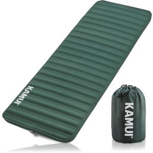 KAMUI Sleeping Pad  Foam Camping Mat, 4-Season Insulated Mattress Pad R-Value 6, for Tent, Car, Travel, or Home