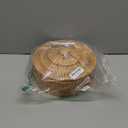 Rattan Basket With Lid, Lidded Wicker Storage Basket for Organizing, Woven Box, Rattan Storage Bin for Shlef or Table, Natural