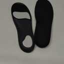 Bacophy Kids Orthotic Arch Support Insoles, Plantar Fasciitis Cushioning Shoe Inserts, Shock Absorption Velvet Surfaces Deep Heel Cup Chinldren Inner Soles for Flat Feet, Feet Heel Pain Relief (XL) (5-6.5 M Big Kid, Black)