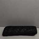 RORA Half Circle Door Mat Front Door Mat Outside Entrance Black Welcome Mats Indoor Outdoor Semicircular Doormat for Outdoor Half Round Door Mats for Garage Muddy Paws 17x30