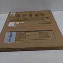 Cumbor 29.243" Baby Gate for Stairs, Wall-Mounted (Drill Required), Expandable No Bottom Bar Dog Gate, Auto Close Extra Wide Walk Thru, Pet & Toddler Proof Gate, Top & Bottom of Stairways(Black)