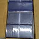 1600 Card Sleeves Top Loaders for Cards, 3" x 4" Hard Plastic Toploaders, Baseball Card Protectors, Trading Card Holder for Football Sports Cards (800 Toploaders + 800 Penny Sleeves)