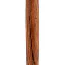 NIRMAN Acacia Wood Paper Towel Holder Decorative Countertop Standing Rolls Holder for Kitchen, Toilet, Pantry and Bathroom (5" x 5" x 12")