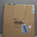 FEED GARDEN 3 Panel Fireplace Screen 48" W x 29" H Modern Foldable with Wrought Metal Decorative Mesh,Arch Heavy Duty Fire Spark Guard Cover for Home Decor Indoor, Black