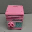 Kids Piggy Bank for Girls - Toys for 5 6 7 8 9 10 Year Old Girl Birthday Gifts - Electronic Piggy Bank ATM Machine Money Safe for Kids Toys Age 6-8-10 (Pink)