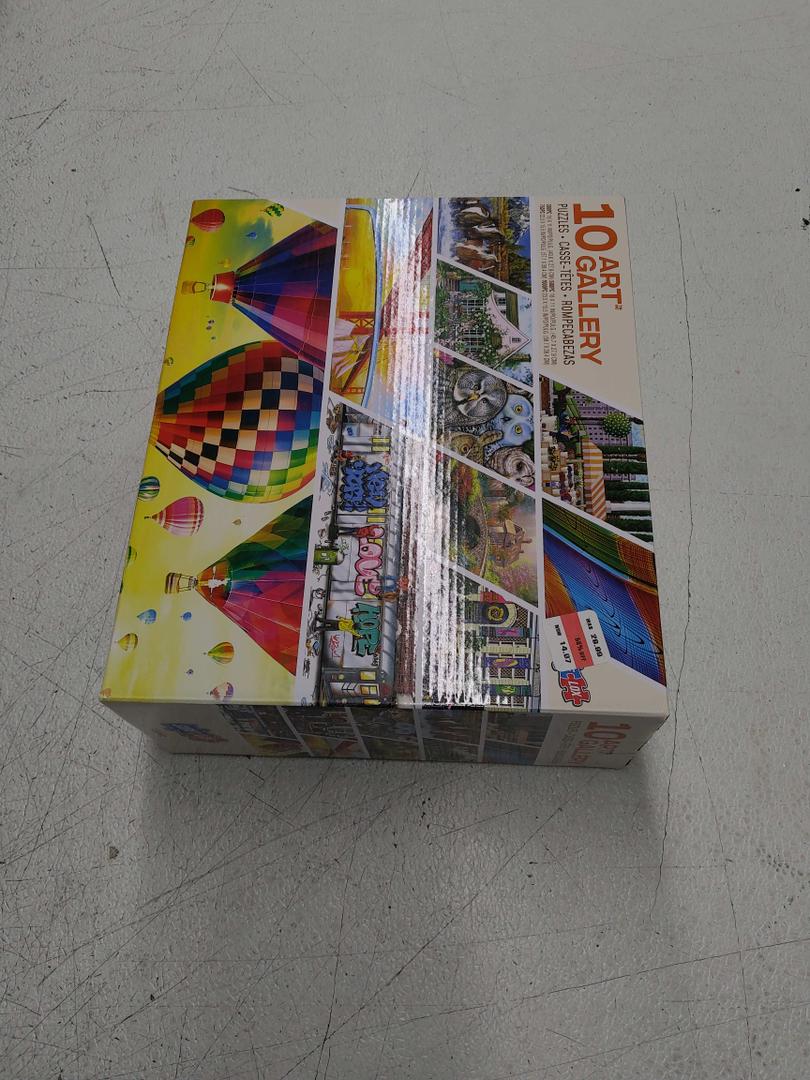 Surelox 10-in-1 Art Jigsaw Puzzle Multipack