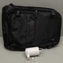 WONHOX Large Travel Backpack Carry on Flight Approved Laptop Work Business Backpack for Women Men Mochila de Viaje (A90-black)