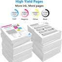 910XL Ink Cartridges Combo Pack Replacement for HP 910 XL Work for OfficeJet Pro 8010 8015e 8020e 8025e 8022e 8028e 8035e 8020 8035 8028 8025 Printer with V21.4.1 Chip 4 Pack Cyan Magenta Yellow Black