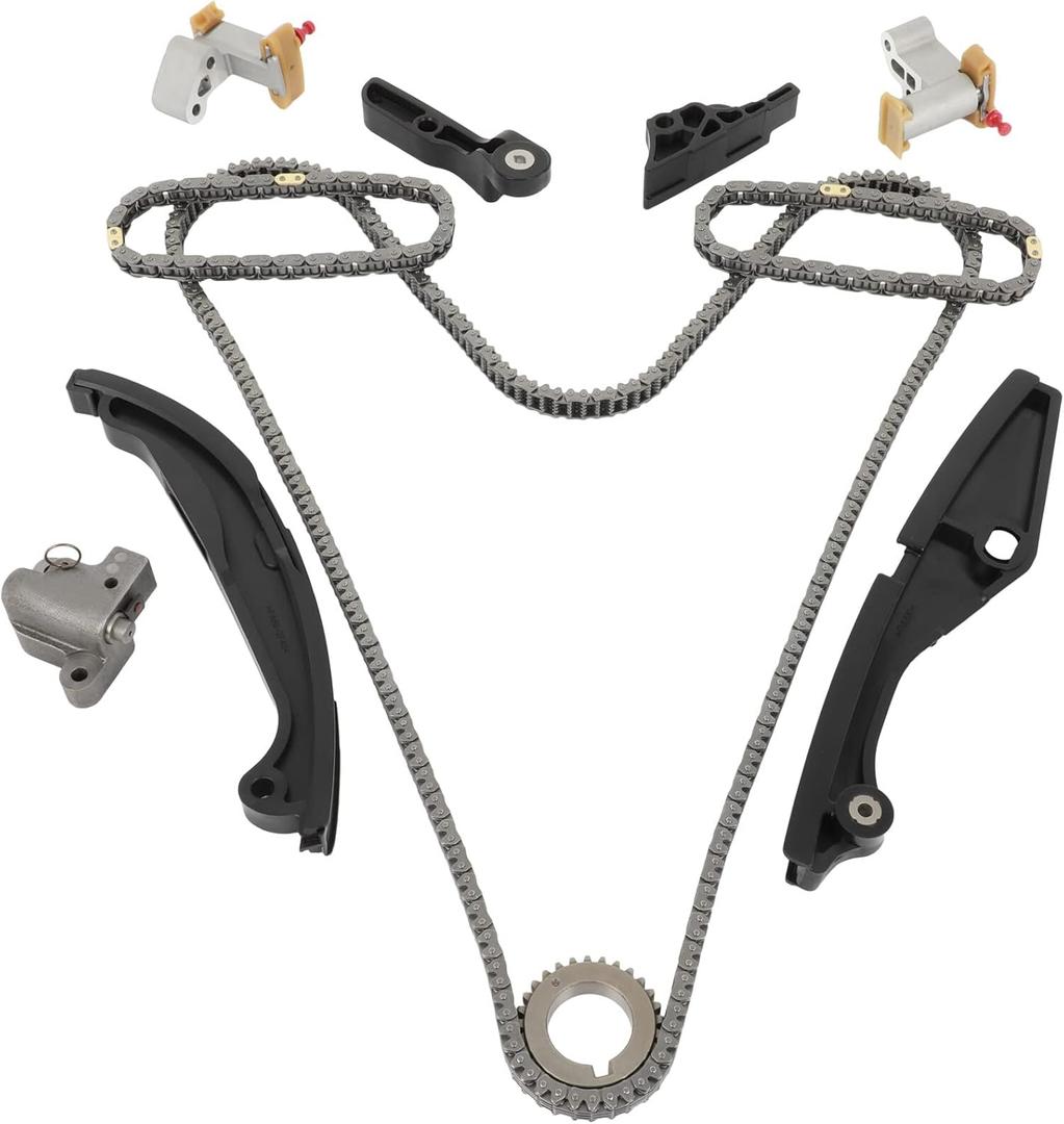 OCPTY Engine Timing Chain Kit Sets AT4Z6306A AT4Z6268B fits for Ford F-150 for Mustang Edge Flex Transit-150 Transit-250 Transit-350 Transit-350 HD for Lincoln MKS MKX MKZ 3.5L 3.7L 2011-2016 OCPTY Engine Timing Chain Kit Sets AT4Z6306A AT4Z6268B fits for Ford F-150 for Mustang Edge Flex Transit-150 Transit-250 Transit-350 Transit-350 HD for Lincoln MKS MKX MKZ 3.5L 3.7L 2011-2016
