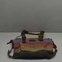 Canvas Handbag Multi-Color Striped Lattice Cross Body Shoulder Purse Bag Tote-Handbag for Women | Striped, Lattice, Shoulder, Purse, Bag, Striped