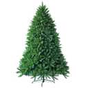 6 ft. Premium Hinged Unlit Artificial Christmas Fir Tree with 1250 Branch Tips