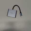 USB C to Dual HDMI Adapter 4K@30Hz, KOZYC USB C Hub Multiport Adapter with 2xHDMI, USB 3.0, 100W PD, Support USB C to HDMI Splitter Extended Display for MacBook Pro (MST is not Supported on MacOS)