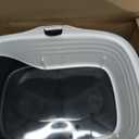Arm & Hammer Rimmed Cat Litter Box with High Sides and Microban, Made in USA