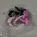 Colingmill 12 Pcs Halloween Bat Shower Curtain Hooks Xmas Shower Curtain Hooks Halloween Bathroom Decor Rings for Bathroom Bedroom