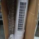 Evaporative Air Cooler, 35" Windowless Air Conditioner Portable, 3 Speeds, 1.2L Water Tank, 3 Ice Packs, 20ft Remote, 7H Timer, No Hose No Window Needed,70 Oscillating Portable AC Unit for Room