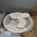 Lasko 2520 Oscillating Stand Fan,White 16 Inch