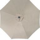 Ontheway Patio Umbrella Enhanced Replacement Canopy Market Table 8 Ribs Umbrella Canopy, 11FT