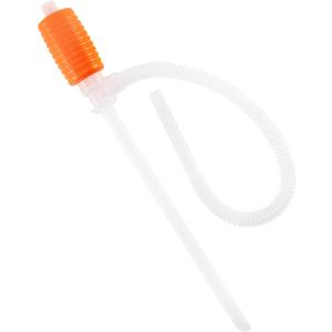 Luigi's Siphon Pump - Siphon Hose for Water & Gasoline Fuel Transfer - Large Hand Water Pump for Squeezing Gas Lawn Mowers & Manual Pumping Petrol Liquid Syphon Alcohol and more