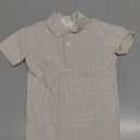 Gymboree,Boys,and Toddler Short Sleeve Knit Sweater Polo Shirt,H/T Vanilla,2T