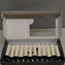 Melrose 65440 Plastic LED Tree Taper Candle, Set of 12