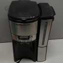 Hamilton Beach One Press Programmable Dispensing 12 Cup Coffee Maker with Internal Coffee Pot, Stays Warm and Fresh for Hours, 60 oz. Removable Reservoir, Black & Stainless Steel (47950)