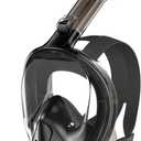Greatever Full Face Snorkel Mask, Snorkeling Gear for Adults with Latest Dry Top Breathing System and Detachable Camera Mount, Foldable Snorkel Mask Adult, Snorkels Anti-Fog & Anti-Leak