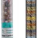 Hibbent 2 Pack Replacement Shower Filters Fit Hibbent 10-spray Handheld Shower Head, 20 Stage Showerhead Filter for Hard Water, High Output Shower Filter