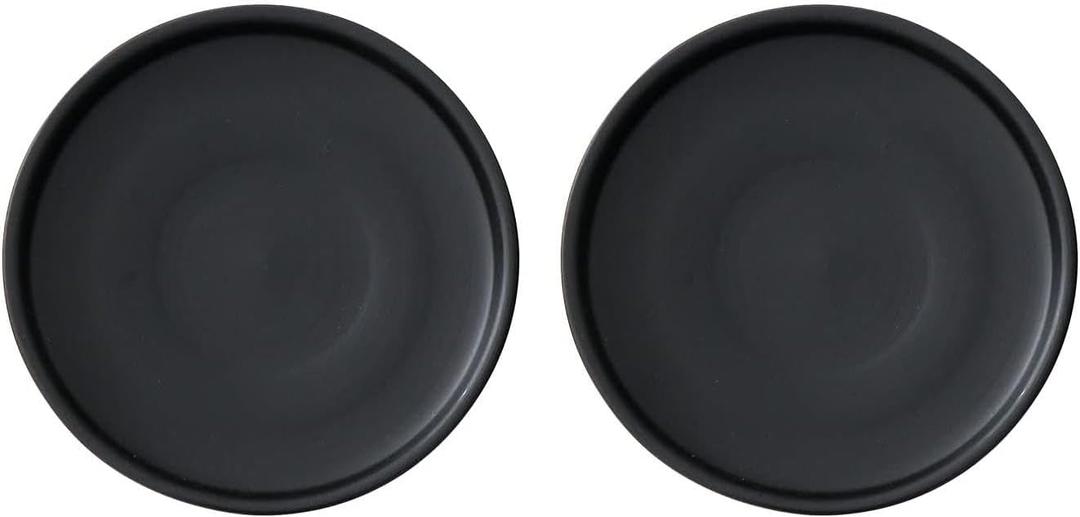 15 Inch Plant Saucer,  Plant Plates to Catch Water, Pebble Tray for Plant Humidity, Flower Pot Saucers for Indoor and Outdoor Garden(2PCS)